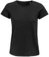 03581 Lds Crusader SOL'S Ladies Crusader Organic T-Shirt Deep Black colour image